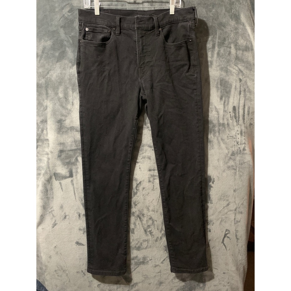 Lucky Brand Jeans Mens 223 Straight 34x34 Black Stretch 7M13193 Denim Pants
